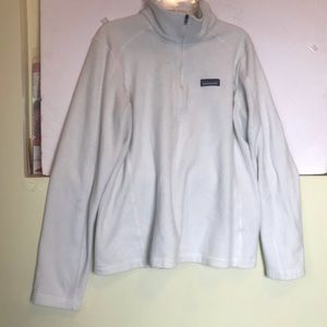 Patagonia Micro D 1/4 Zip Fleece Pullover Top Long Sleeves Cozy Soft Large Shirt